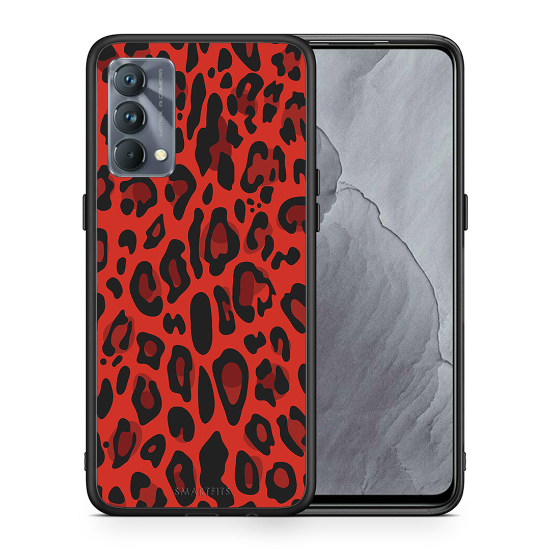 Animal Red Leopard - Realme GT Master Case