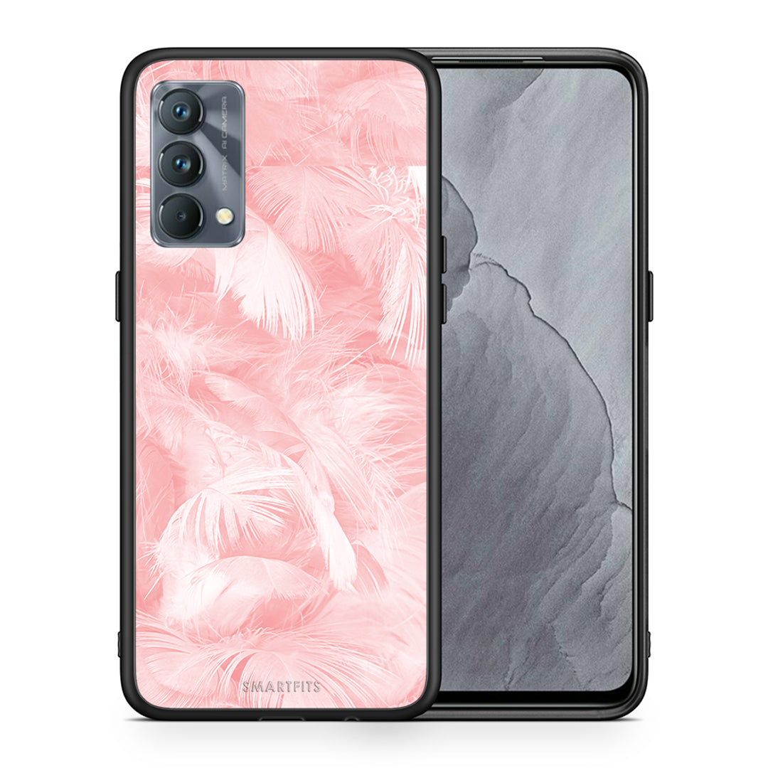 Boho Pink Feather - Realme GT Master Case