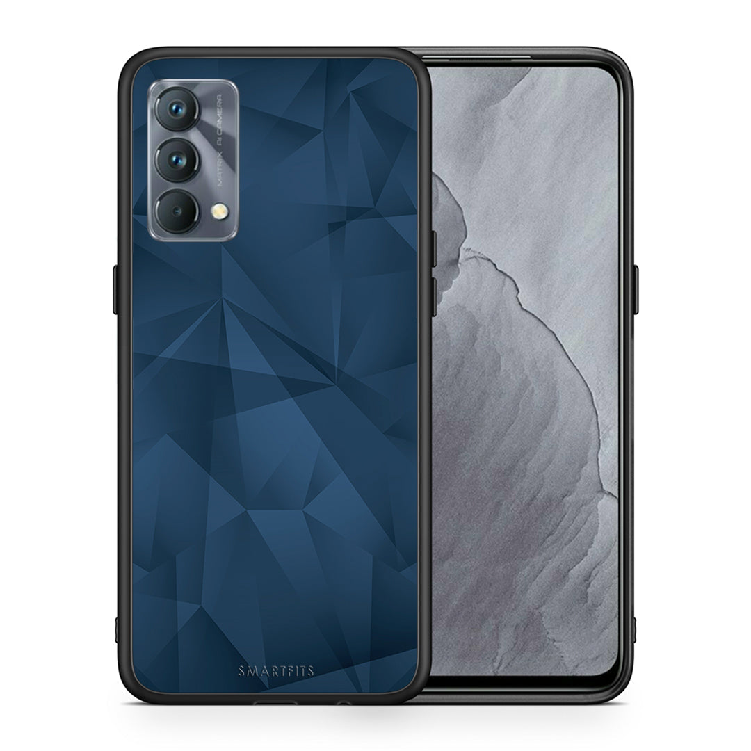 Geometric Blue Abstract - Realme GT Master Case