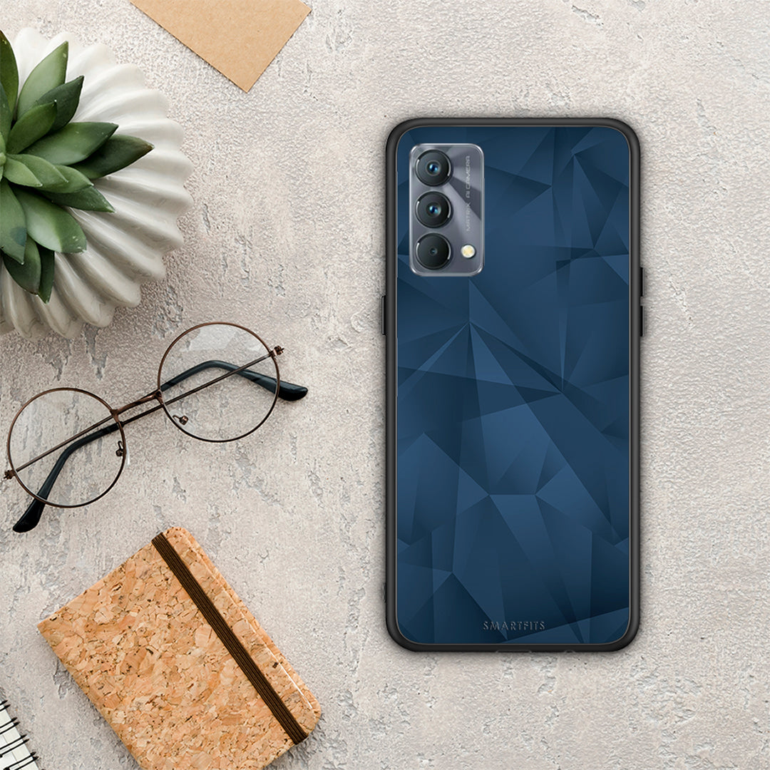 Geometric Blue Abstract - Realme GT Master case