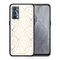 Thumbnail for Geometric Luxury White - Realme GT Master case