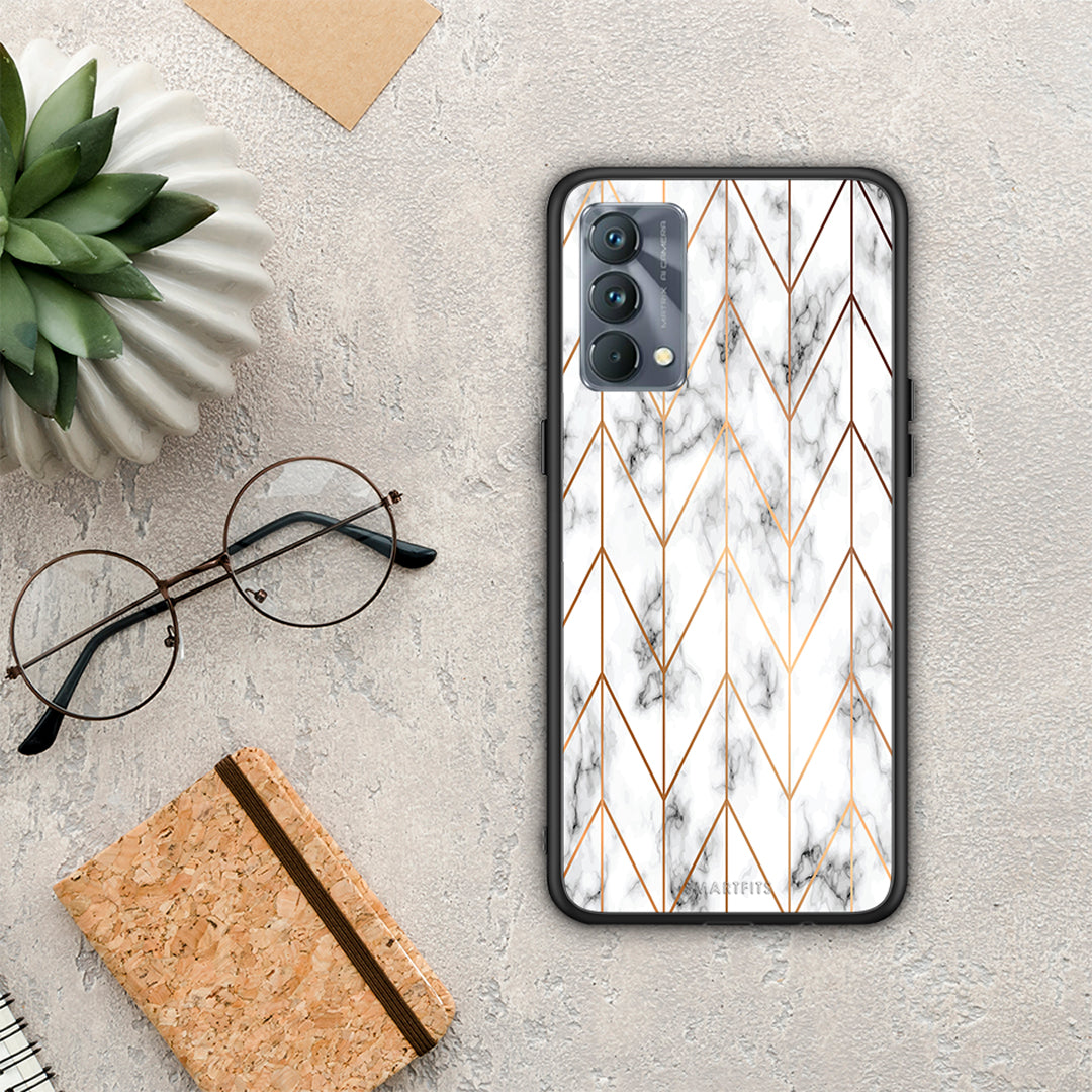 Marble Gold Geometric - Realme GT Master case