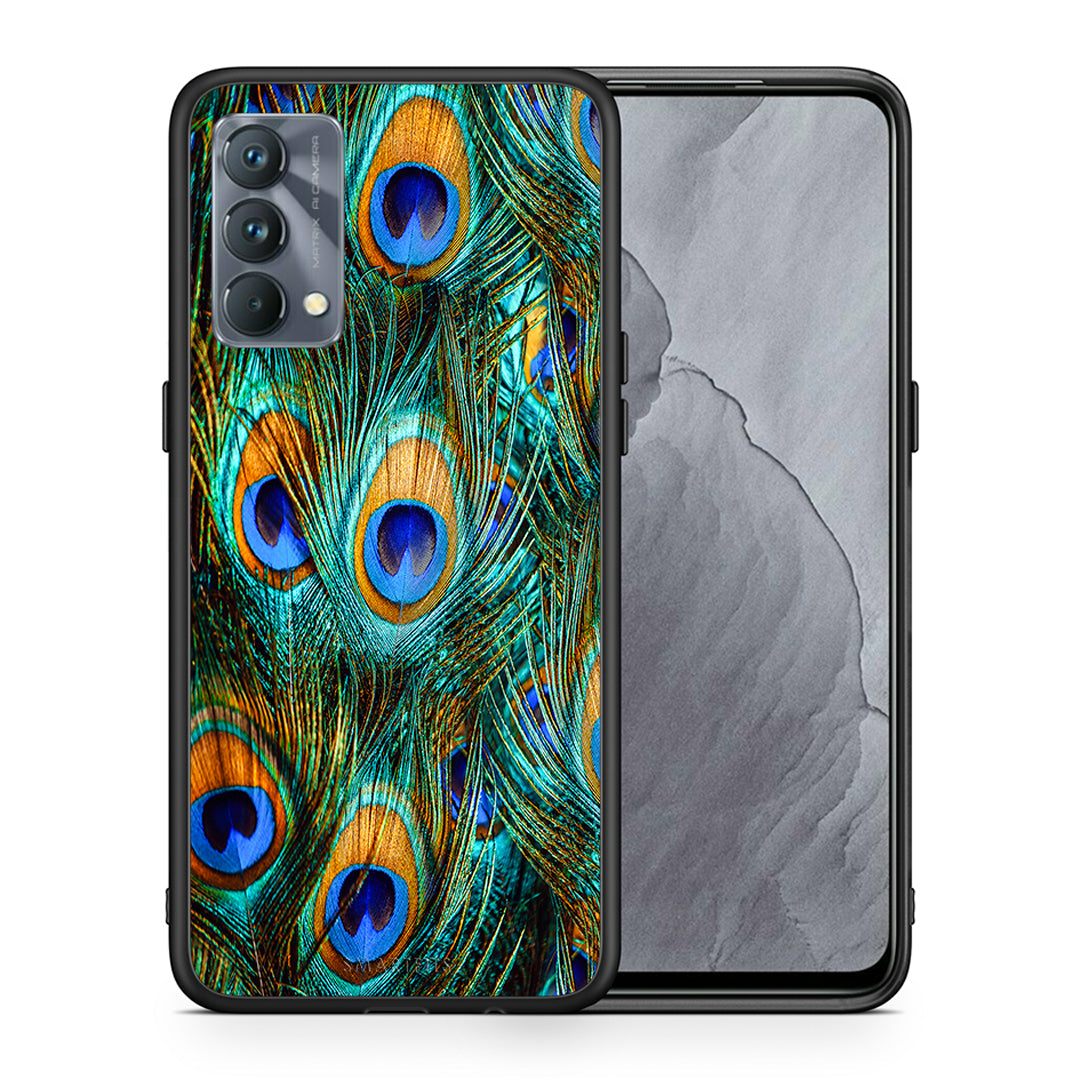 Real Peacock Feathers - Realme GT Master case