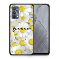 Thumbnail for Θήκη Realme GT Master Summer Daisies από τη Smartfits με σχέδιο στο πίσω μέρος και μαύρο περίβλημα | Realme GT Master Summer Daisies case with colorful back and black bezels