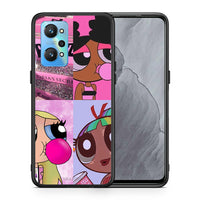 Thumbnail for Θήκη Αγίου Βαλεντίνου Realme GT Neo 2 Bubble Girls από τη Smartfits με σχέδιο στο πίσω μέρος και μαύρο περίβλημα | Realme GT Neo 2 Bubble Girls case with colorful back and black bezels