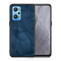 Thumbnail for Geometric Blue Abstract - Realme GT Neo 2 Case