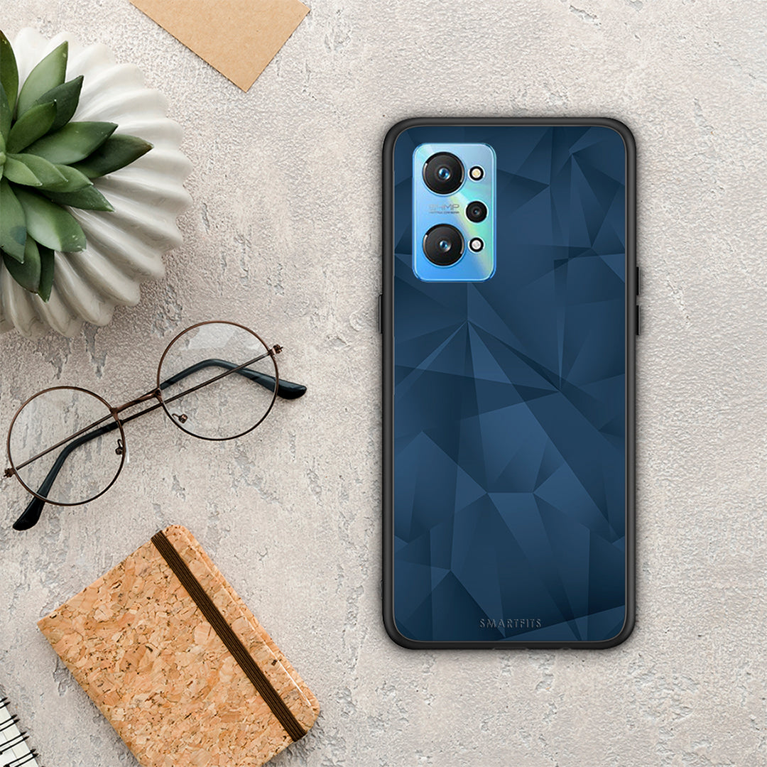 Geometric Blue Abstract - Realme GT Neo 2 case