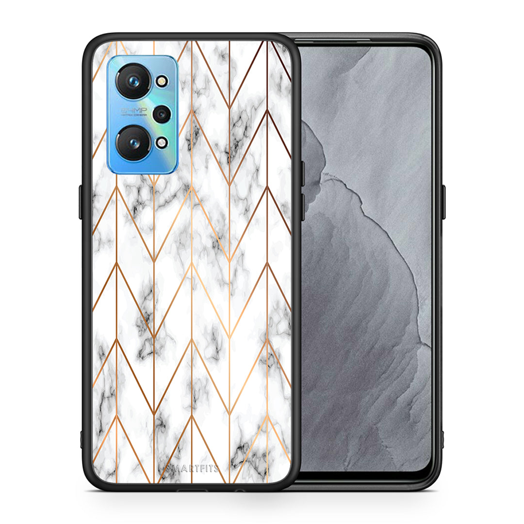 Marble Gold Geometric - Realme GT Neo 2 case