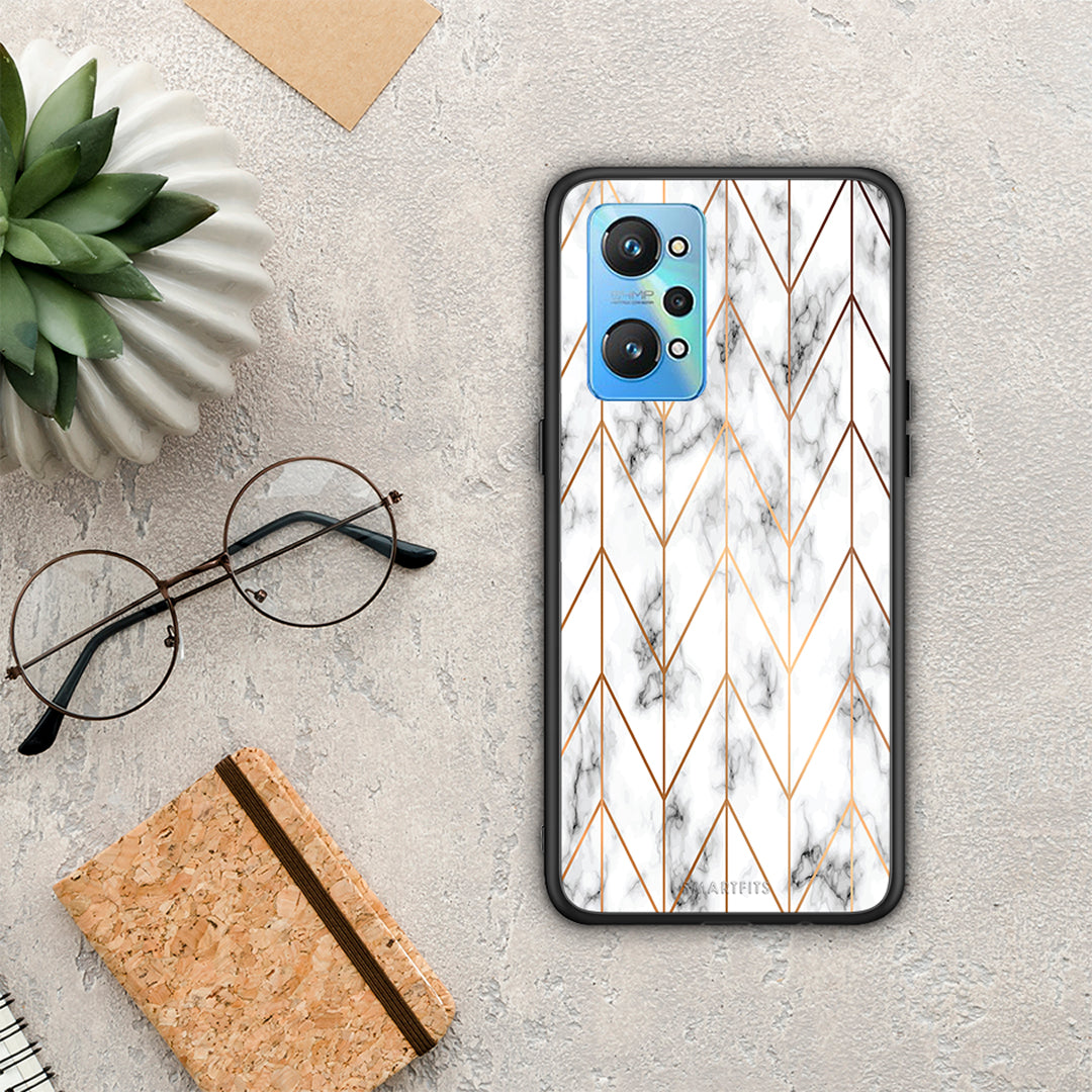 Marble Gold Geometric - Realme GT Neo 2 case