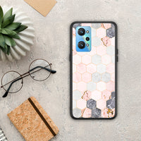 Thumbnail for Marble Hexagon Pink - Realme GT Neo 2 case