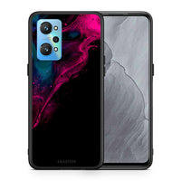 Thumbnail for Watercolor Pink Black - Realme GT Neo 2 case