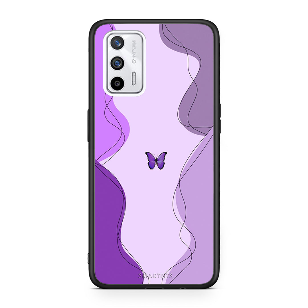 Purple Mariposa - Realme GT case