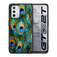 Thumbnail for Real Peacock Feathers - Realme GT case