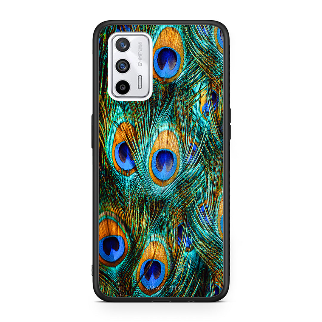 Real Peacock Feathers - Realme GT case