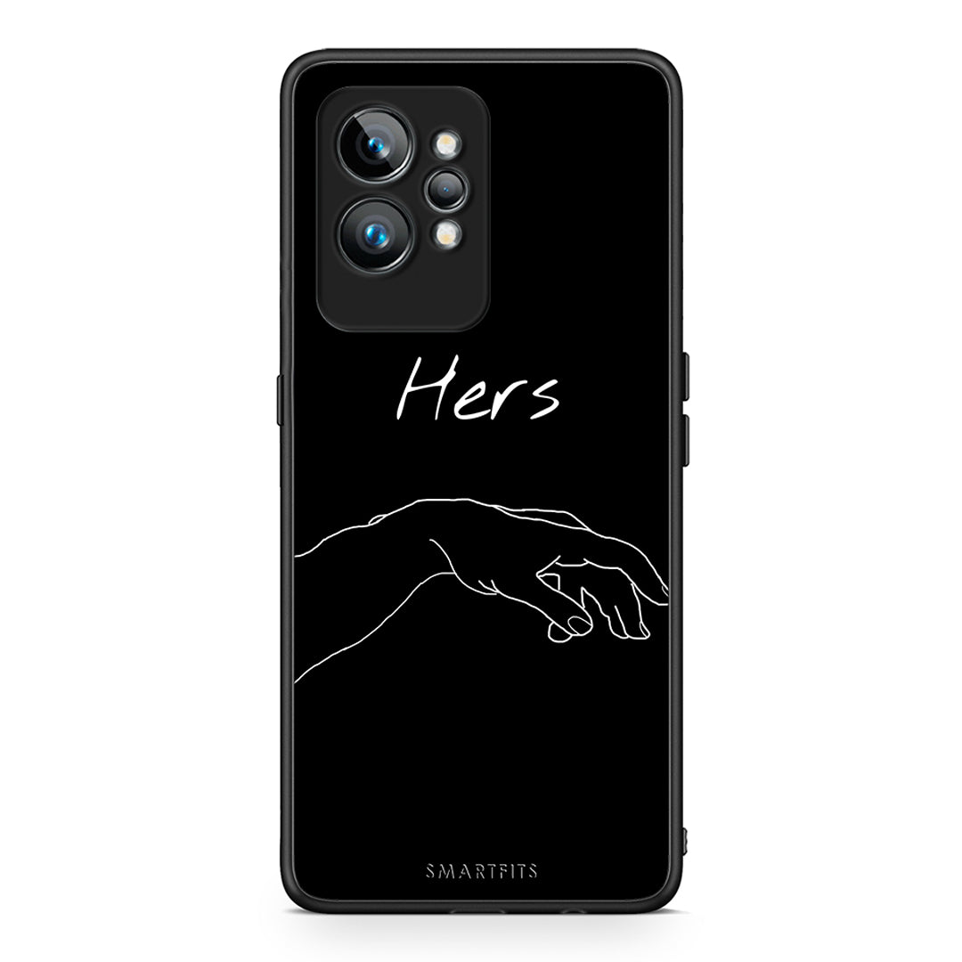 Θήκη Realme GT2 Pro Aesthetic Love 1 από τη Smartfits με σχέδιο στο πίσω μέρος και μαύρο περίβλημα | Realme GT2 Pro Aesthetic Love 1 Case with Colorful Back and Black Bezels