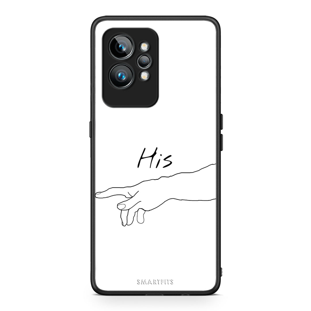 Θήκη Realme GT2 Pro Aesthetic Love 2 από τη Smartfits με σχέδιο στο πίσω μέρος και μαύρο περίβλημα | Realme GT2 Pro Aesthetic Love 2 Case with Colorful Back and Black Bezels