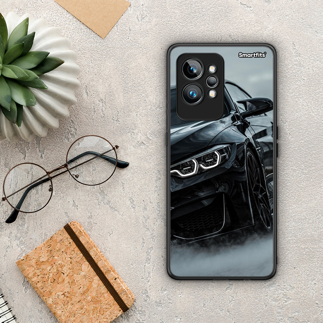 Θήκη Realme GT2 Pro Black BMW από τη Smartfits με σχέδιο στο πίσω μέρος και μαύρο περίβλημα | Realme GT2 Pro Black BMW Case with Colorful Back and Black Bezels