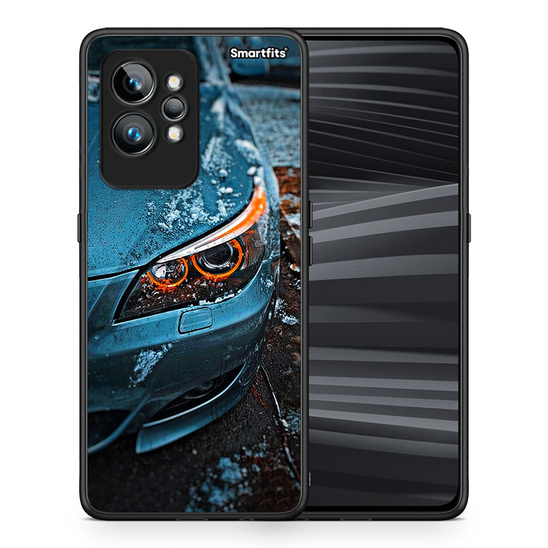 Θήκη Realme GT2 Pro Bmw E60 από τη Smartfits με σχέδιο στο πίσω μέρος και μαύρο περίβλημα | Realme GT2 Pro Bmw E60 Case with Colorful Back and Black Bezels