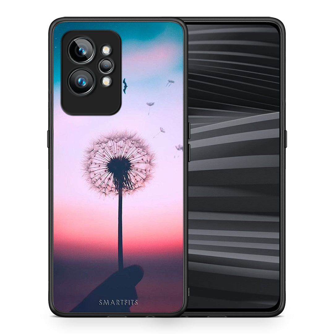 Θήκη Realme GT2 Pro Boho Wish από τη Smartfits με σχέδιο στο πίσω μέρος και μαύρο περίβλημα | Realme GT2 Pro Boho Wish Case with Colorful Back and Black Bezels