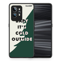 Thumbnail for Θήκη Realme GT2 Pro Cold Outside από τη Smartfits με σχέδιο στο πίσω μέρος και μαύρο περίβλημα | Realme GT2 Pro Cold Outside Case with Colorful Back and Black Bezels