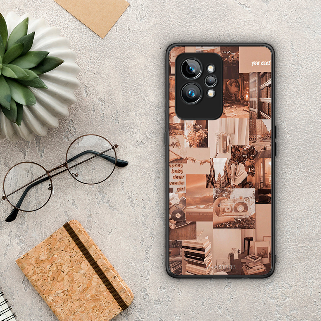 Θήκη Realme GT2 Pro Collage You Can από τη Smartfits με σχέδιο στο πίσω μέρος και μαύρο περίβλημα | Realme GT2 Pro Collage You Can Case with Colorful Back and Black Bezels