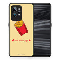 Thumbnail for Θήκη Realme GT2 Pro Fries Before Guys από τη Smartfits με σχέδιο στο πίσω μέρος και μαύρο περίβλημα | Realme GT2 Pro Fries Before Guys Case with Colorful Back and Black Bezels