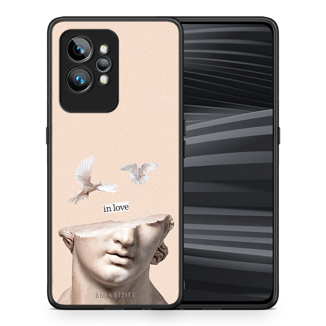 Θήκη Realme GT2 Pro In Love από τη Smartfits με σχέδιο στο πίσω μέρος και μαύρο περίβλημα | Realme GT2 Pro In Love Case with Colorful Back and Black Bezels