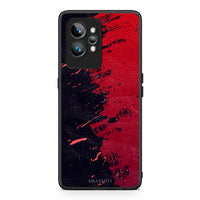 Thumbnail for Θήκη Realme GT2 Pro Red Paint από τη Smartfits με σχέδιο στο πίσω μέρος και μαύρο περίβλημα | Realme GT2 Pro Red Paint Case with Colorful Back and Black Bezels