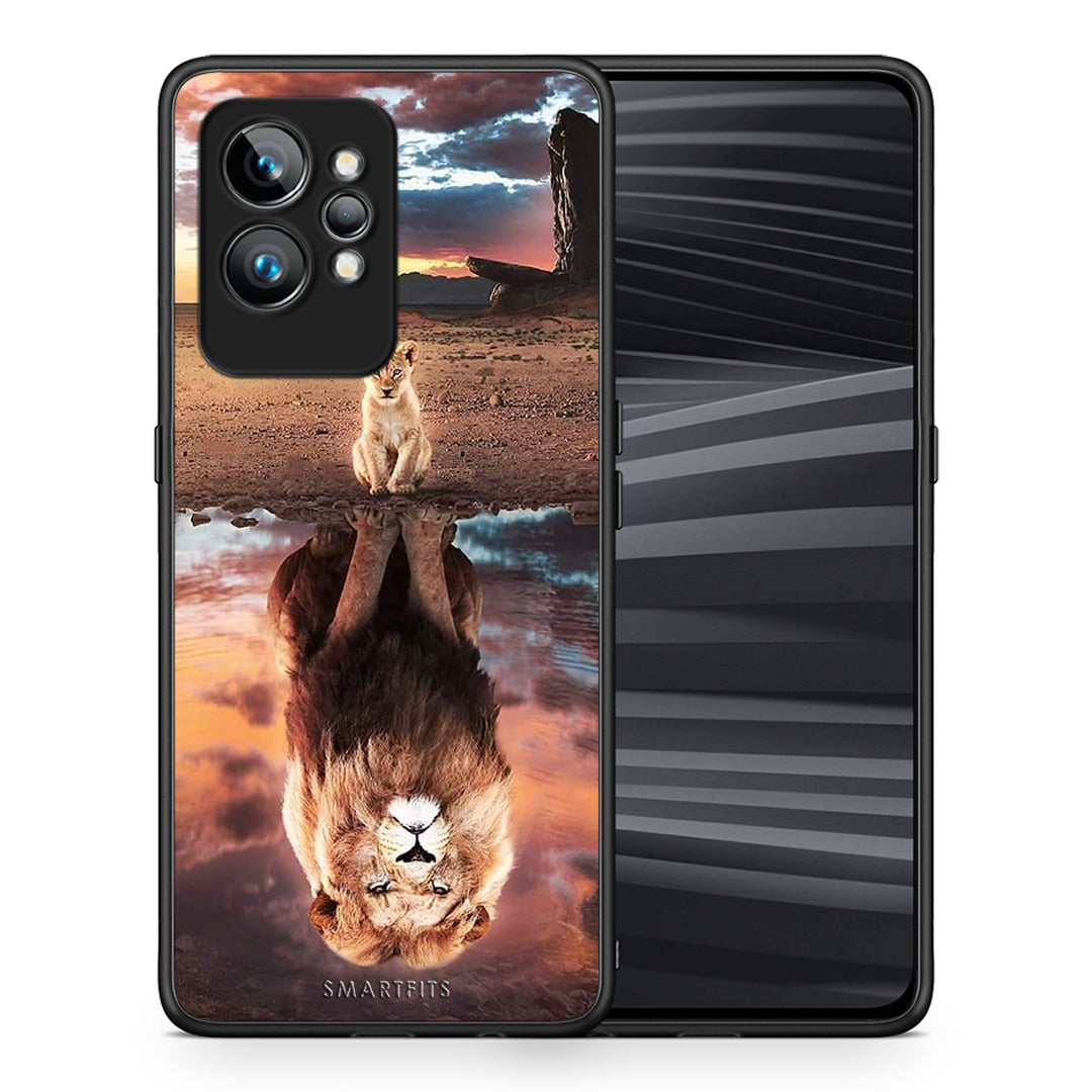 Θήκη Realme GT2 Pro Sunset Dreams από τη Smartfits με σχέδιο στο πίσω μέρος και μαύρο περίβλημα | Realme GT2 Pro Sunset Dreams Case with Colorful Back and Black Bezels