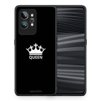 Thumbnail for Θήκη Realme GT2 Pro Valentine Queen από τη Smartfits με σχέδιο στο πίσω μέρος και μαύρο περίβλημα | Realme GT2 Pro Valentine Queen Case with Colorful Back and Black Bezels