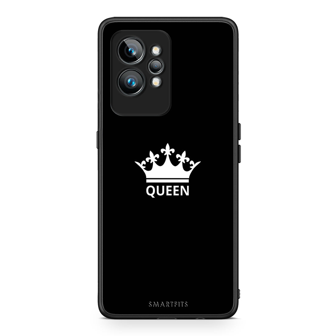 Θήκη Realme GT2 Pro Valentine Queen από τη Smartfits με σχέδιο στο πίσω μέρος και μαύρο περίβλημα | Realme GT2 Pro Valentine Queen Case with Colorful Back and Black Bezels