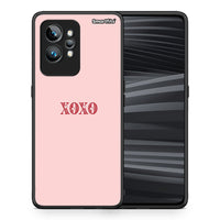 Thumbnail for Θήκη Realme GT2 Pro XOXO Love από τη Smartfits με σχέδιο στο πίσω μέρος και μαύρο περίβλημα | Realme GT2 Pro XOXO Love Case with Colorful Back and Black Bezels