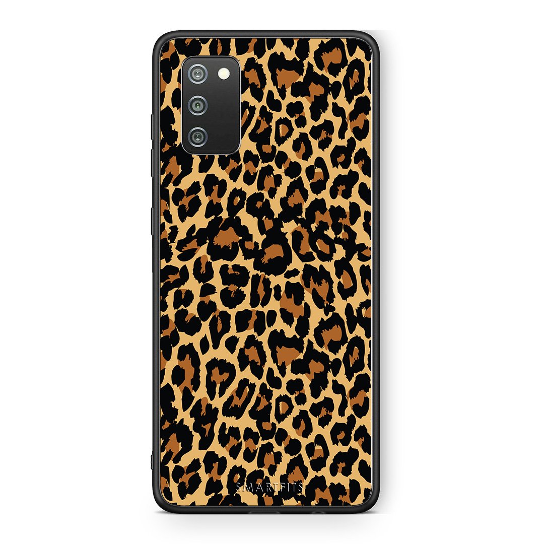 21 - Samsung A02s Leopard Animal case, cover, bumper