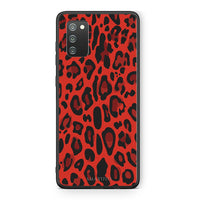 Thumbnail for 4 - Samsung A02s Red Leopard Animal case, cover, bumper