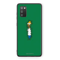 Thumbnail for Samsung A02s Bush Man Θήκη Αγίου Βαλεντίνου από τη Smartfits με σχέδιο στο πίσω μέρος και μαύρο περίβλημα | Smartphone case with colorful back and black bezels by Smartfits