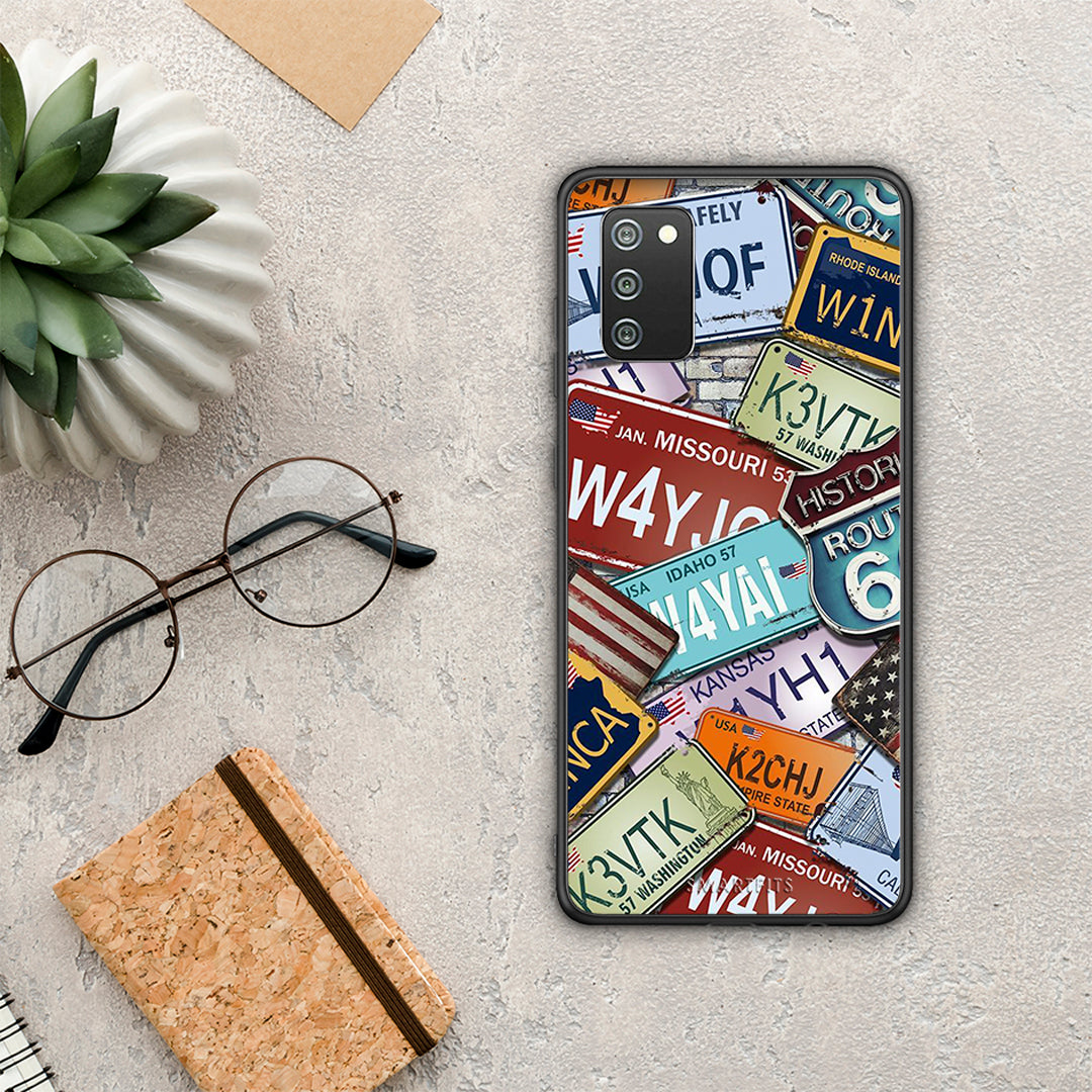 Car Plates - Samsung Galaxy A02s / M02s / F02s case