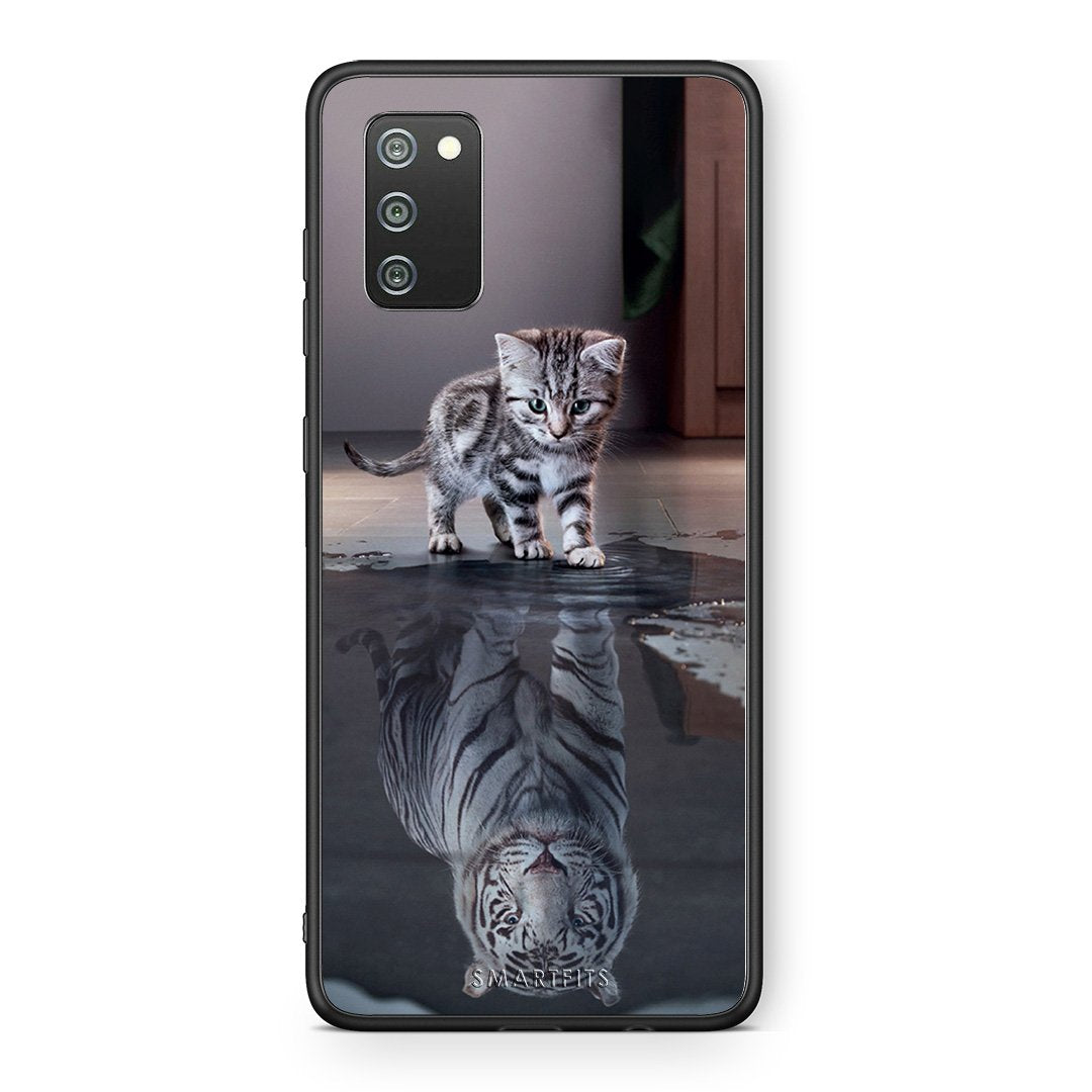 4 - Samsung A02s Tiger Cute case, cover, bumper
