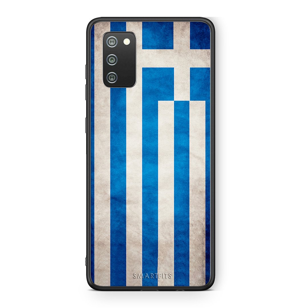4 - Samsung A02s Greece Flag case, cover, bumper