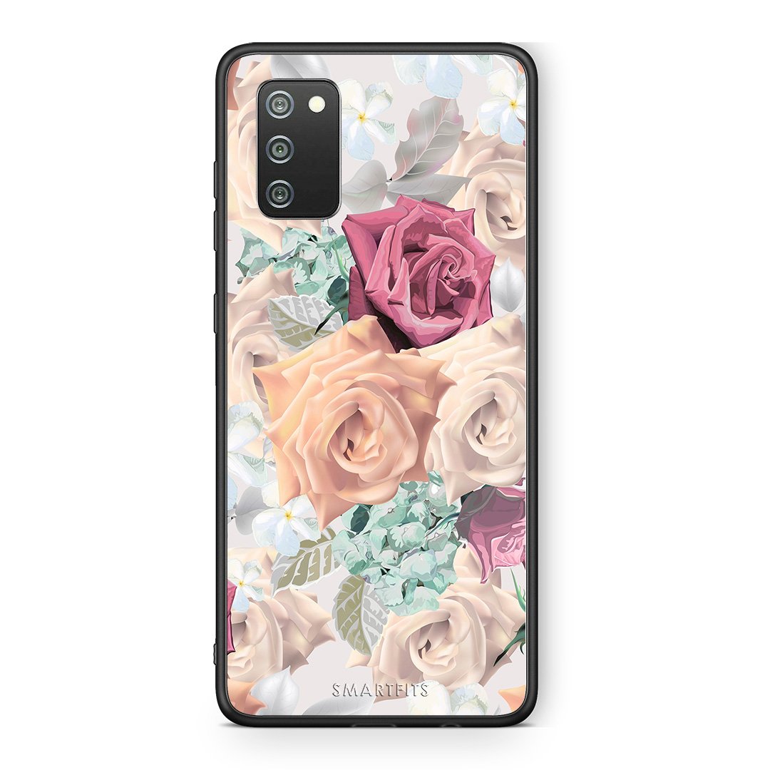 99 - Samsung A02s Bouquet Floral case, cover, bumper