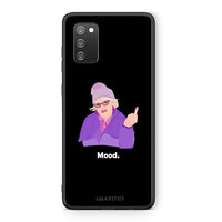 Thumbnail for Samsung A02s Grandma Mood Black θήκη από τη Smartfits με σχέδιο στο πίσω μέρος και μαύρο περίβλημα | Smartphone case with colorful back and black bezels by Smartfits