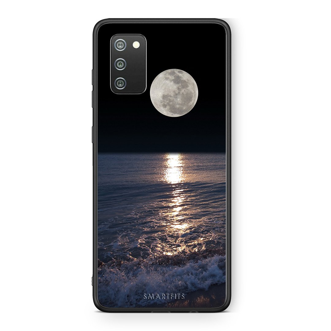 4 - Samsung A02s Moon Landscape case, cover, bumper
