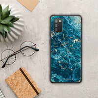 Thumbnail for Marble Blue - Samsung Galaxy A02s / M02s / F02s case