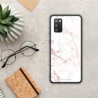 Thumbnail for Marble Pink Splash - Samsung Galaxy A02s / M02s / F02s case