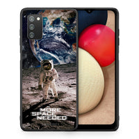 Thumbnail for Θήκη Samsung A02s More Space από τη Smartfits με σχέδιο στο πίσω μέρος και μαύρο περίβλημα | Samsung A02s More Space case with colorful back and black bezels