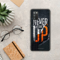 Thumbnail for Never Give Up - Samsung Galaxy A02s / M02s / F02s θήκη