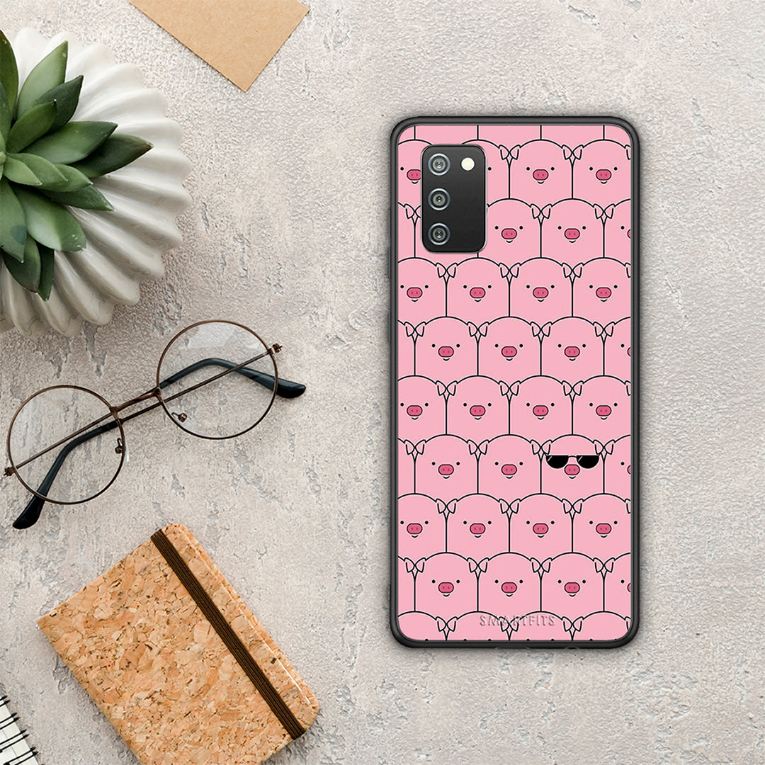 Pig Glasses - Samsung Galaxy A02s / M02S / F02S case