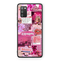 Thumbnail for Samsung A02s Pink Love Θήκη Αγίου Βαλεντίνου από τη Smartfits με σχέδιο στο πίσω μέρος και μαύρο περίβλημα | Smartphone case with colorful back and black bezels by Smartfits