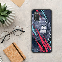Thumbnail for PopArt Lion Designer - Samsung Galaxy A02s / M02s / F02s case