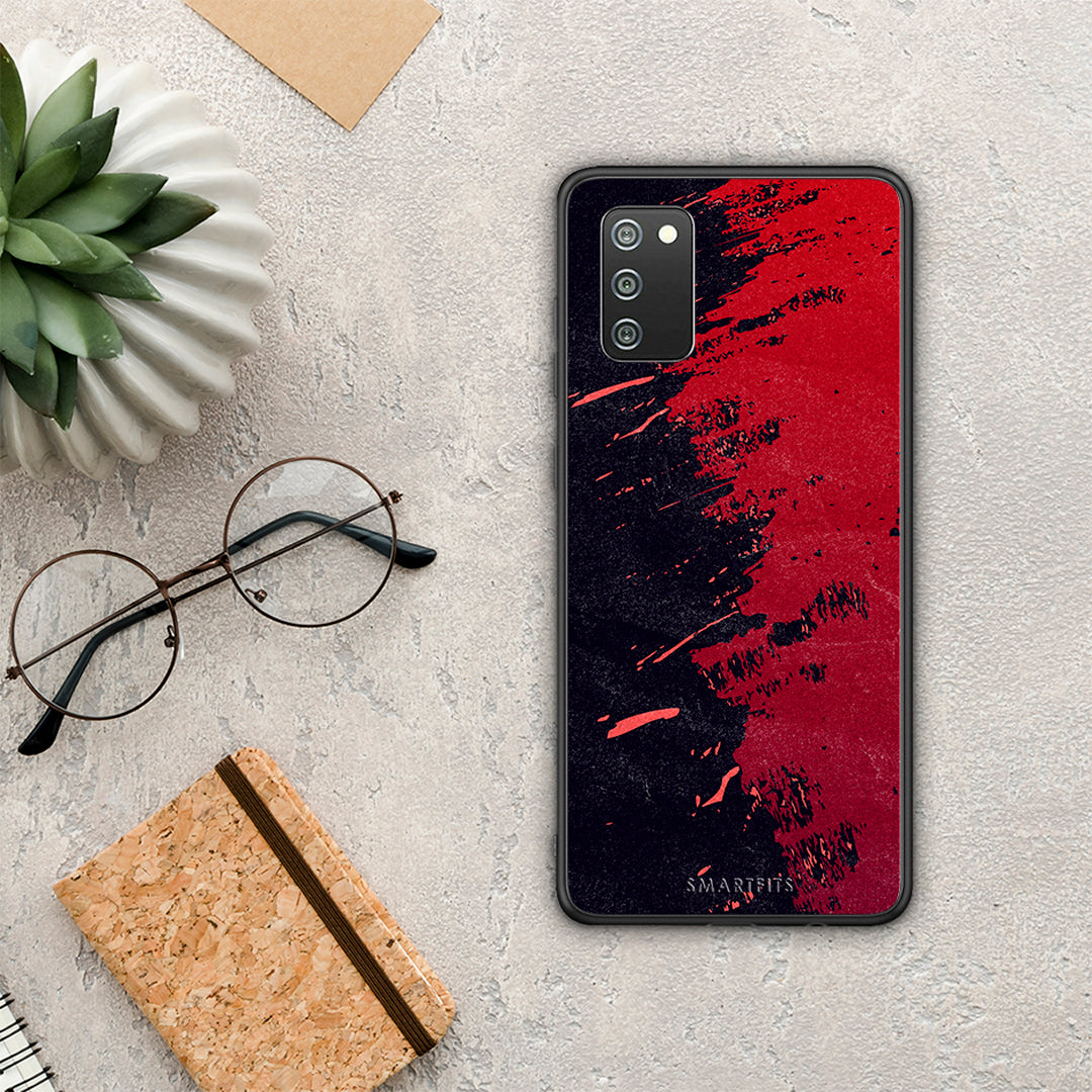 Red Paint - Samsung Galaxy A02s / M02s / F02s case