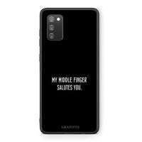 Thumbnail for Samsung A02s Salute θήκη από τη Smartfits με σχέδιο στο πίσω μέρος και μαύρο περίβλημα | Smartphone case with colorful back and black bezels by Smartfits